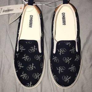 Gymboree Slip-Ons w/Skull Motif